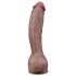 Lovetoy Nature Cock - dvigubasluoksnis tikroviškas dildo - 26cm (natūralus)