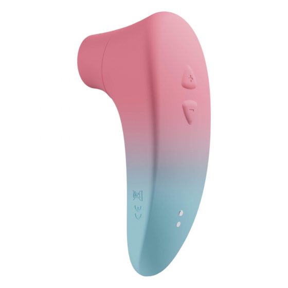 LOVENSE Tenera 2 - išmanus vandeniui atsparus oro bangų klitorio stimuliatorius (mėlyna-rožinė)