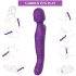 Tracy's Dog Wand - pulsuojantis masažuojantis vibratorius (violetinis)