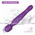 Tracy's Dog Wand - atsparus vandeniui, įkraunamas, pulsuojantis masažuoklis vibratorius (violetinis) 