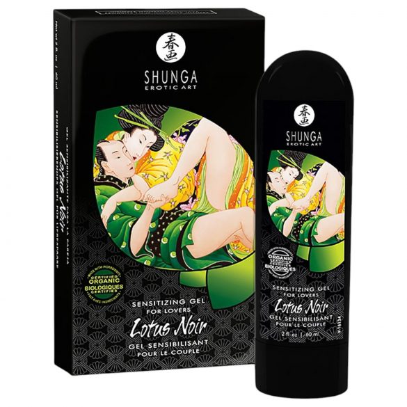 Shunga Juodasis Lotosas - unisex stimuliuojantis gelis (60 ml)