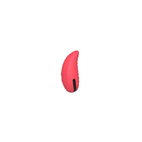 Vibeconnect - įkraunamas, atsparus vandeniui klitorio stimuliatorius (raudonas)