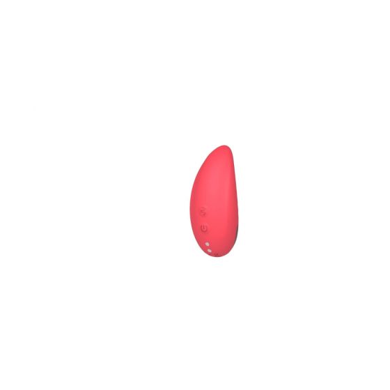 Vibeconnect - įkraunamas, atsparus vandeniui klitorio stimuliatorius (raudonas)