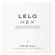 LELO Hex Original - prabangios kokybės prezervatyvai (3 vnt.) 