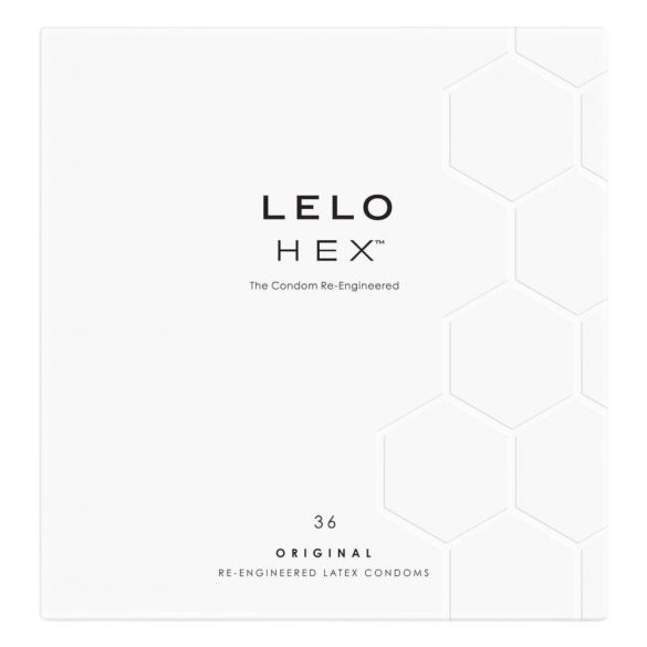 LELO Hex Original - prabangūs prezervatyvai (36 vnt.) 