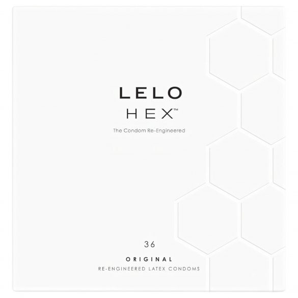 LELO Hex Original - prabangūs prezervatyvai (36 vnt.) 