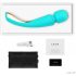 LELO Smart Wand 2 - didelis - įkraunamas masažuoklis vibratorius (turkio) 