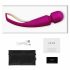 LELO Smart Wand 2 - didelis - akumuliatorinis masažuoklis (violetinis) 