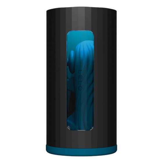 LELO F1s V3 - interaktyvus masturbatorius (juoda-mėlyna)
