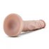 Dr. Skin 7,5 - lipnusis natūralus dildo - odos spalvos (19 cm) 