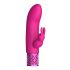 Royal Gems Dazzling - rožinis klitorio vibratorius su G-taško stimuliacija