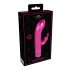 Royal Gems Dazzling - rožinis klitorio vibratorius su G-taško stimuliacija