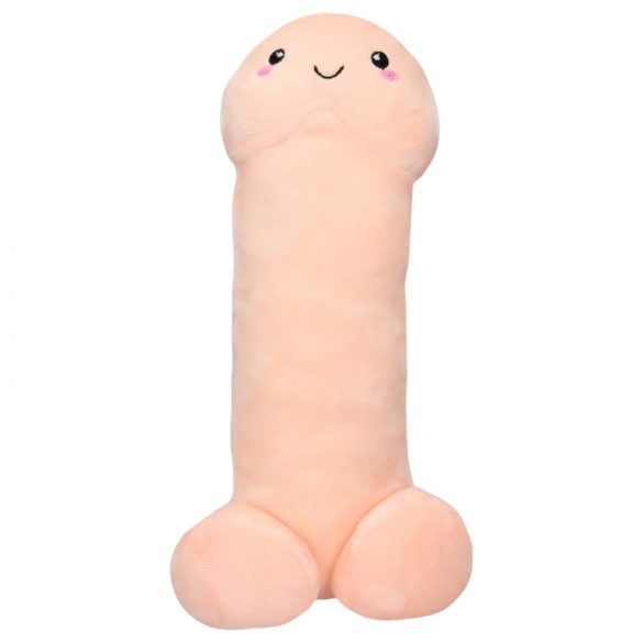 Apkabinti minkštas pliušinis penis - 30 cm (natūrali spalva)