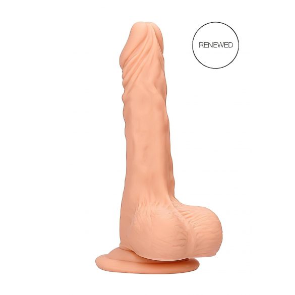 RealRock Tikroviškas Dildo su Sėklidėmis (17cm) - Natūrali Spalva 