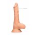 RealRock Tikroviškas Dildo su Sėklidėmis (17cm) - Natūrali Spalva 