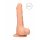 RealRock Dong 8 - realistiškas dildo su sėklidėmis (20cm) - natūralus 