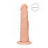 RealRock Dong 9 - tikroviškas dildo (23cm) - natūralus 