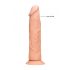 RealRock Dong 9 - tikroviškas dildo (23cm) - natūralus 