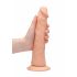 RealRock Dong 9 - tikroviškas dildo (23cm) - natūralus 