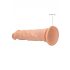 RealRock Dong 10 - natūrali išvaizda dildo (25cm) - natūralus 