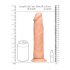 RealRock Dong 10 - natūrali išvaizda dildo (25cm) - natūralus 