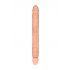 RealRock Dvigubas Dildo 18 - dvigubas falo imitatorius (46cm) - natūralus 