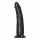 RealRock Slim - su tvirta siurbtuku, realistinis dildo - 15,5 cm (juodas) 