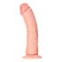 RealRock - realistiškas dildo su siurbtuku - 15,5 cm (natūralus) 