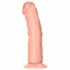 RealRock - realistiškas dildo su siurbtuku - 15,5 cm (natūralus) 