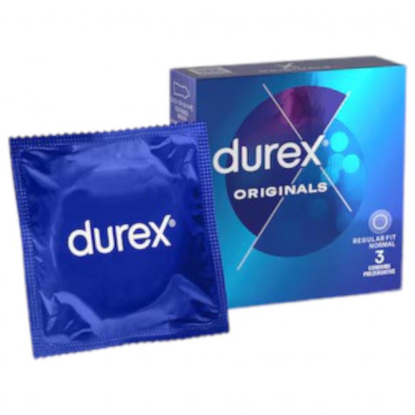 Durex Originals Classic - prezervatyvai (3 vnt.)