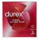 Durex Feel Ultra Thin - ultra realistiškas prezervatyvas (3vnt) 