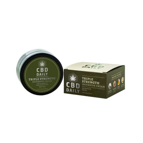 CBD Daily Triple Strength - kanapių pagrindu pagamintas odos kremas (48g)