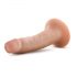 Dr. Skin 5,5 - siurbtukas realistiškas dildo - natūralus (14cm) 