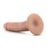 Dr. Skin 5,5 - siurbtukas realistiškas dildo - natūralus (14cm) 