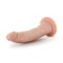 Dr. Skin 7 - realistiška dildo su siurbtuku - natūrali (17,5cm) 