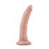 Dr. Skin 7 - realistiška dildo su siurbtuku - natūrali (17,5cm) 