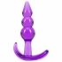 B Yours - rutulinis analinis dildo (violetinis) 