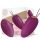 Engily Ross Garland - akumuliatorinis, nuotolinio valdymo vibracinis kiaušinis (violetinis)