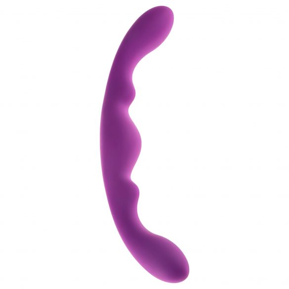 Alive Luna - dvigubas dildo - 25cm (violetinis)