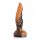 Creature Cocks Ravager - tekstūruotas silikoninis dildo - 20 cm (oranžinis)