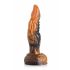 Creature Cocks Plėšiklis - tekstūruotas silikoninis dildo - 20 cm (oranžinis) 