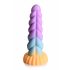 Creature Cocks Mystique - Vienaragio dildo - 21cm (violetinė-geltonas) 