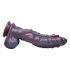 Creature Cocks Hydra - silikoninis dildo - 27cm (violetinis) 