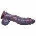 Creature Cocks Hydra - silikoninis dildo - 27cm (violetinis) 