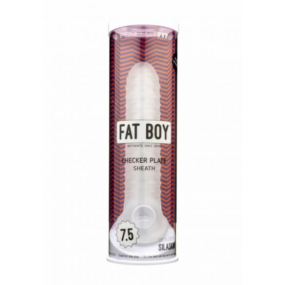 Fat Boy Checker Box - varpos mova (19cm) - pieni balta 