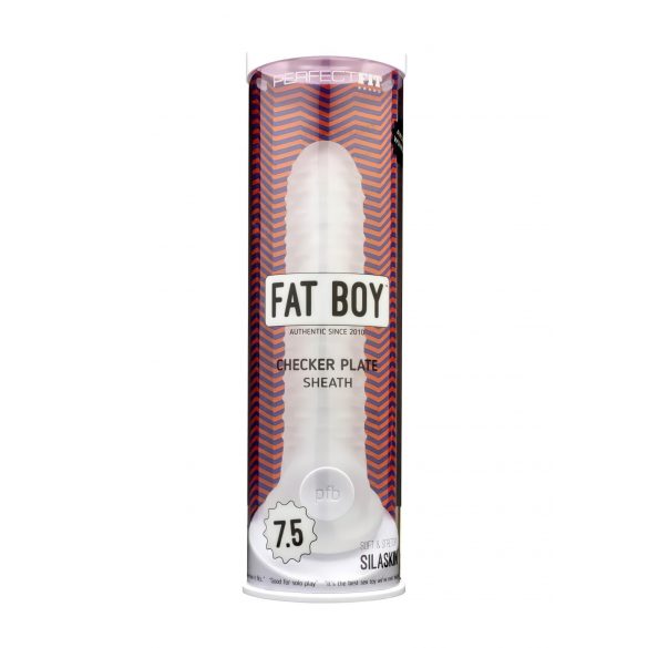 Fat Boy Checker Box - varpos mova (19cm) - pieni balta 