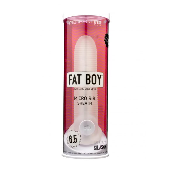 Fat Boy Micro Rantuotas - penio mova (17cm) - pieno baltumo