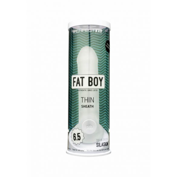 Fat Boy Thin - plonas penio mova (17 cm) - pieno baltumo 