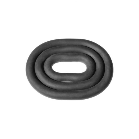 Perfect Fit Ultra Wrap - storų varpos žiedų rinkinys - juodas (3 vnt.)