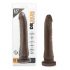 Dr. Skin 8,5 - prisitvirtinantis realistiškas dildo - rudas (20,5cm) 